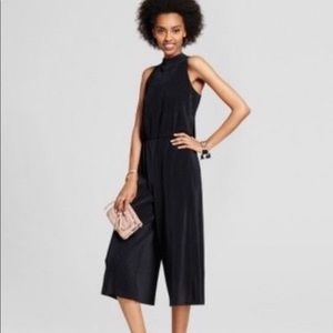 Xhilaration high neck black jumpsuit